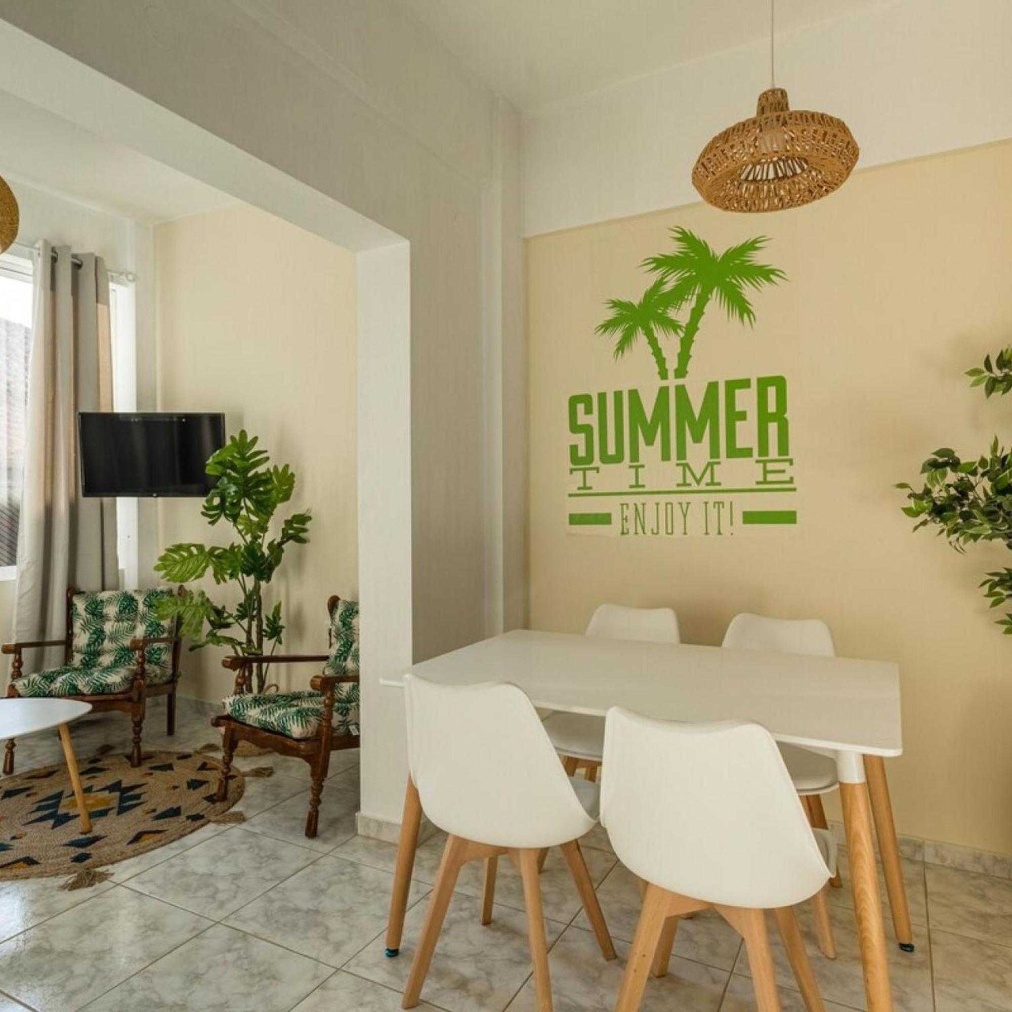 Maisonette With Palms Stoúpa Exteriér fotografie